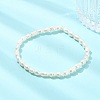 Natural Cultured Freshwater Pearl Beaded Stretch Bracelets for Women BJEW-JB13706-1