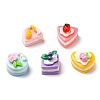 Opaque Resin Imitation Food Decoden Cabochons CRES-D008-03-1