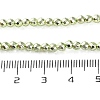 Electroplated Synthetic Non-magnetic Hematite Beads Strands G-C248-D01-3mm-01-4