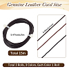 15M 3 Colors Cowhide Leather Cord WL-CL0001-11-2