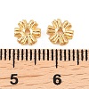 Brass Micro Pave Cubic Zirconia Beads KK-H538-20A-G-3
