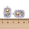 Alloy Enamel Pendants PALLOY-P311-01C-P-3