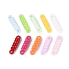 Dyed & Heated Acrylic Connector Charms OACR-N162-16-1