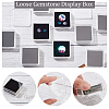 Transparent Acrylic Loose Diamond Display Boxes CON-WH0087-54A-4