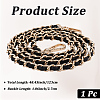 1Pc Imitation Leather & Alloy Chain Bag Strap PURS-CL0001-13B-2