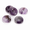 Natural Amethyst Pendants G-T122-66M-1