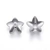 Tarnish Resistant 304 Stainless Steel Flower Bead Caps STAS-G124-28P-2