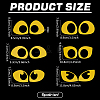 6 Styles 6 Pair Acrylic Craft Eye DOLL-BC0001-01A-2