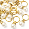 15Pcs Acrylic Pearl Pendants PALLOY-YW00225-1