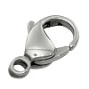 316 Stainless Steel Lobster Claw Clasps X-316-FL12A-1