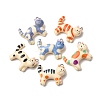 Opaque Resin Pendants X-RESI-B034-01-1