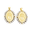 Rack Plating Brass Pendants KK-P269-15G-A-1