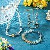 60Pcs 2 Colors Electroplate Glass Beads EGLA-TADJ0001-19E-7