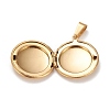 Ion Plating(IP) 316 Stainless Steel Locket Pendants LS-STAS-K197-07G-2