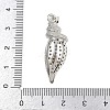 Brass Micro Pave Cubic Zirconia Pendants KK-A269-24P-3