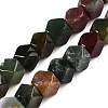 Natural Indian Agate Beads Strands G-T138-58-4