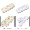 2 Rolls 2 Style Cotton Hollow Ribben WCOR-MP0001-01-4