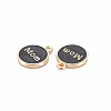 Mother's Day Alloy Enamel Charms ENAM-T016-11B-RS-3
