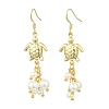 304 Stainless Steel Pendant Dangle Earrings EJEW-JE07232-01-3