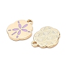 Alloy Enamel Pendants ENAM-G235-08G-05-2
