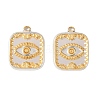 Two Tone 304 Stainless Steel Pendants STAS-L314-10GP-05-1