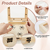 Wood Storage Display Cases CON-WH0001-64-3