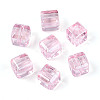Transparent Acrylic Beads TACR-T028-59A-1