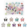 45Pcs 9 Colors Glass Charms KK-FS0001-67-1
