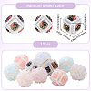 10Pcs Opaque Resin Beads RESI-PA0001-58-2