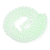 Baking Painted Imitation Jade Glass Round Bead Strands DGLA-N003-10mm-08-1-2