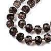 Natural Smoky Quartz Beads Strands G-N327-08Y-3