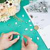 Teardop DIY 304 Stainless Steel Pendant Making Kit DIY-HY0002-44-3