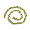 Natural Peridot Beads Strands G-D0002-B31-2