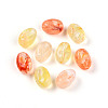 Transparent Acrylic Beads TACR-T028-38E-2
