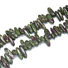 Natural Ruby in Zoisite Beads Strands G-S312-28-1