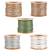 5 Rolls 5 Colors Jute Cords OCOR-TA0001-42-3