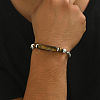 Natural Tiger Eye Round Beaded Bracelets PO7911-5