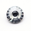 Glass Rhinestone Button BUTT-WH0015-21C-01-1