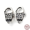 925 Thailand Sterling Silver Lobster Claw Clasps STER-D003-14AS-3