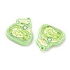 Baking Paint Alloy Pendants FIND-G109-07C-2