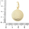 Brass Enamel Pendants KK-F886-03G-02-3