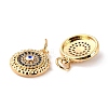 Brass Micro Pave Cubic Zirconia Pendants S-ZIRC-P092-010G-01-3