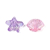 Ocean Theme Transparent Plastic Beads KY-N025-59-3