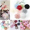 Gypsum with Cotton Cord Artificial Flower Core DIY-WH20007-36A-03-4