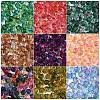 300Pcs Two Tone Transparent Spray Painted Acrylic Beads ACRP-YW0001-16-2
