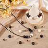 150Pcs 8 Styles Alloy & Wood & Plastic Beads FIND-PA0001-24-7