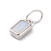 925 Sterling Silver Cubic Zirconia Charms STER-NH0014-01P-06-2