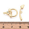 Brass Toggle Clasps KK-T077-02G-4