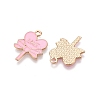 Valentine's Day Theme Alloy Enamel Pendants ENAM-T020-50A-02-2