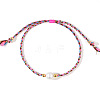Natural Freshwater Pearl Bead Braided Bead Bracelets JH8725-1-2